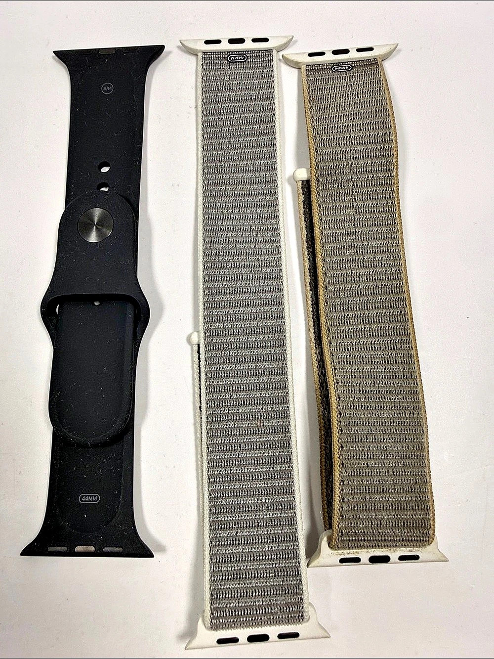 Apple Watch Sport Band and Sport Loop Bundle (44mm) Gray & Black